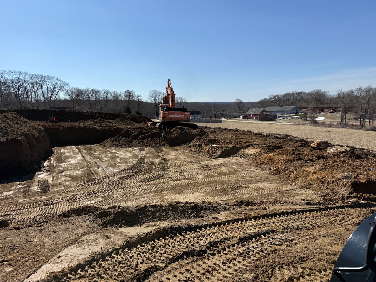 Drainage and storm water for Triple C’s Excavation in Ashford, CT