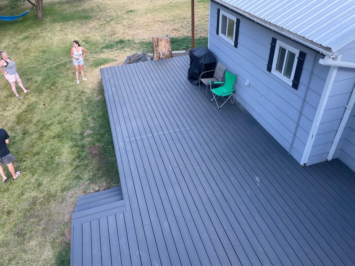 Deck & Patio Installation for J&S Development in Superior, MT