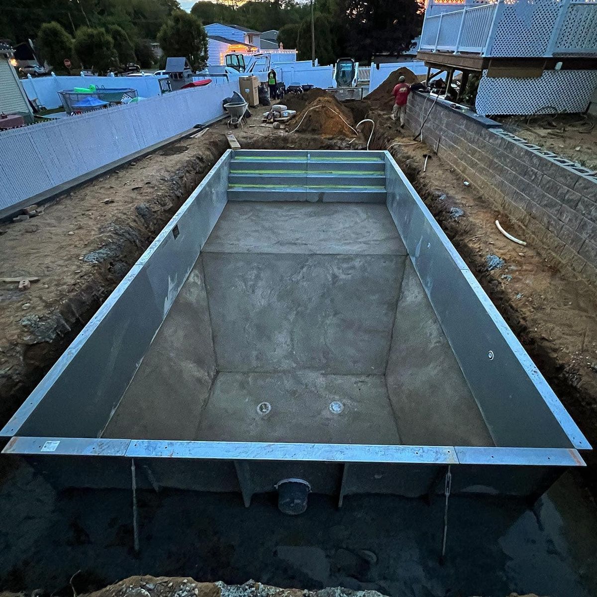 In-ground Pools for Echo Contractors Inc in New York, NY