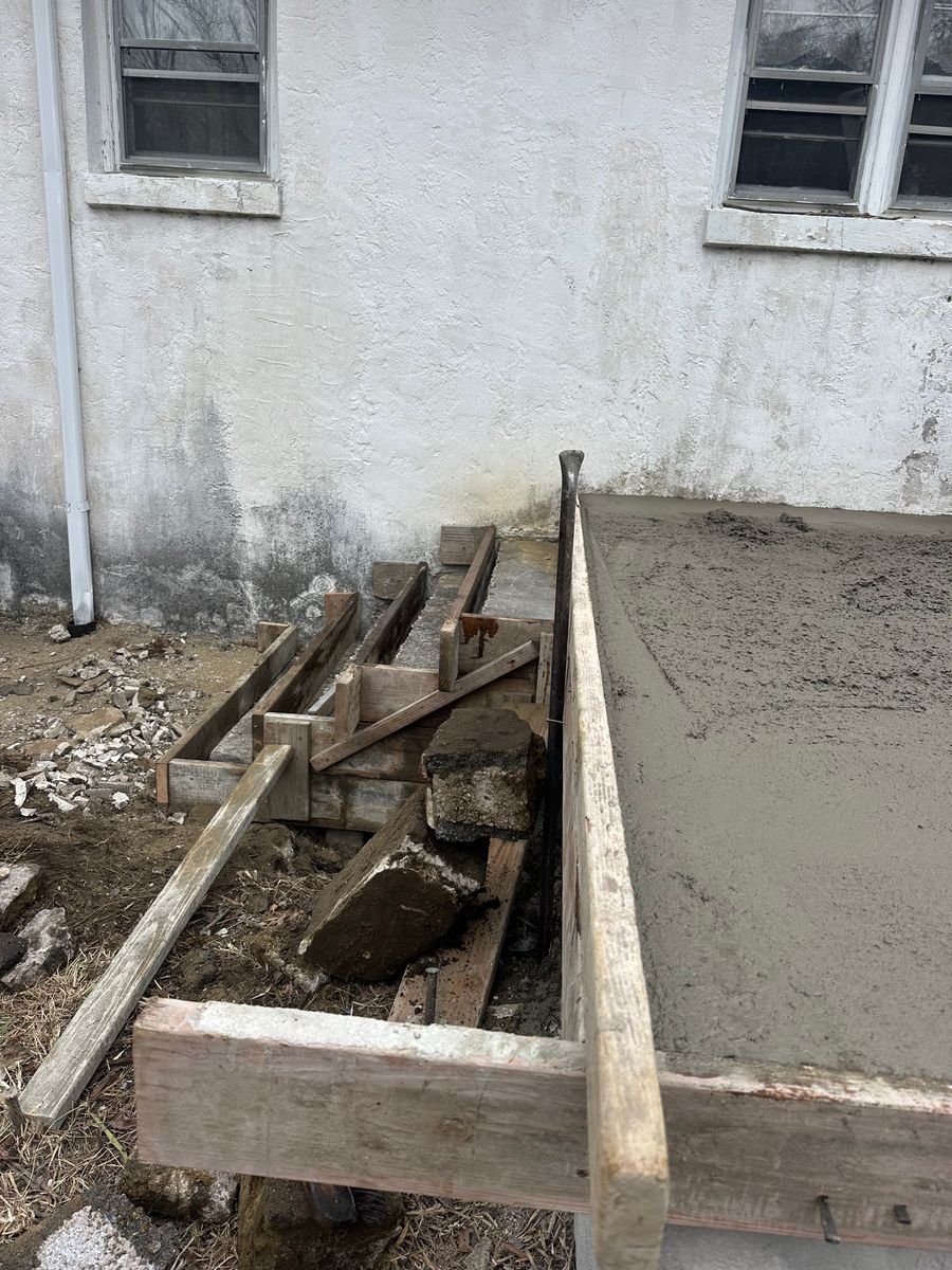 Patio Design & Installation for GV Concrete LLC in Cherry Hill Township, NJ