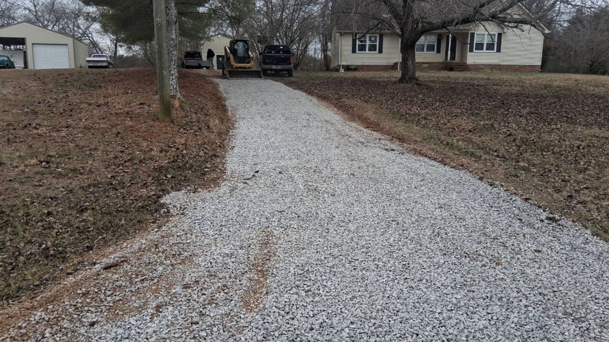 Grading and Leveling for Willetts Excavation & Septic in McMinnville, TN