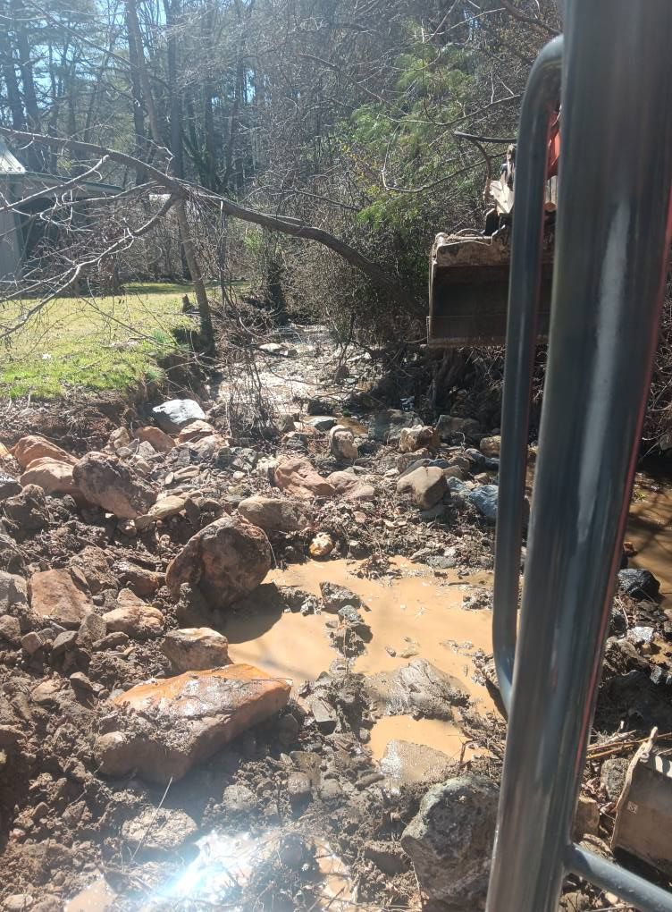 Debris Removal for PCC Land Works in Marshall, NC