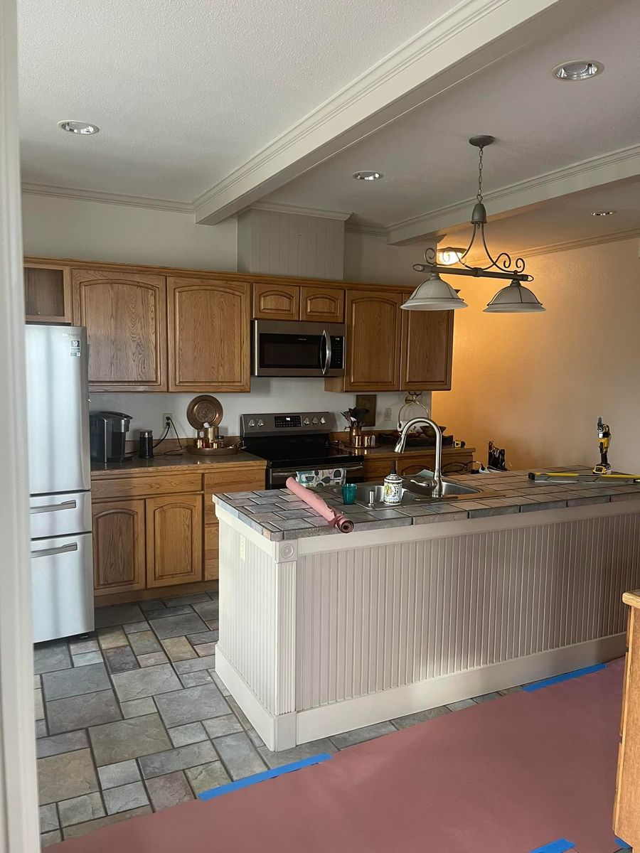 Kitchen Renovation for J.R Quality Construction in Baker City, OR