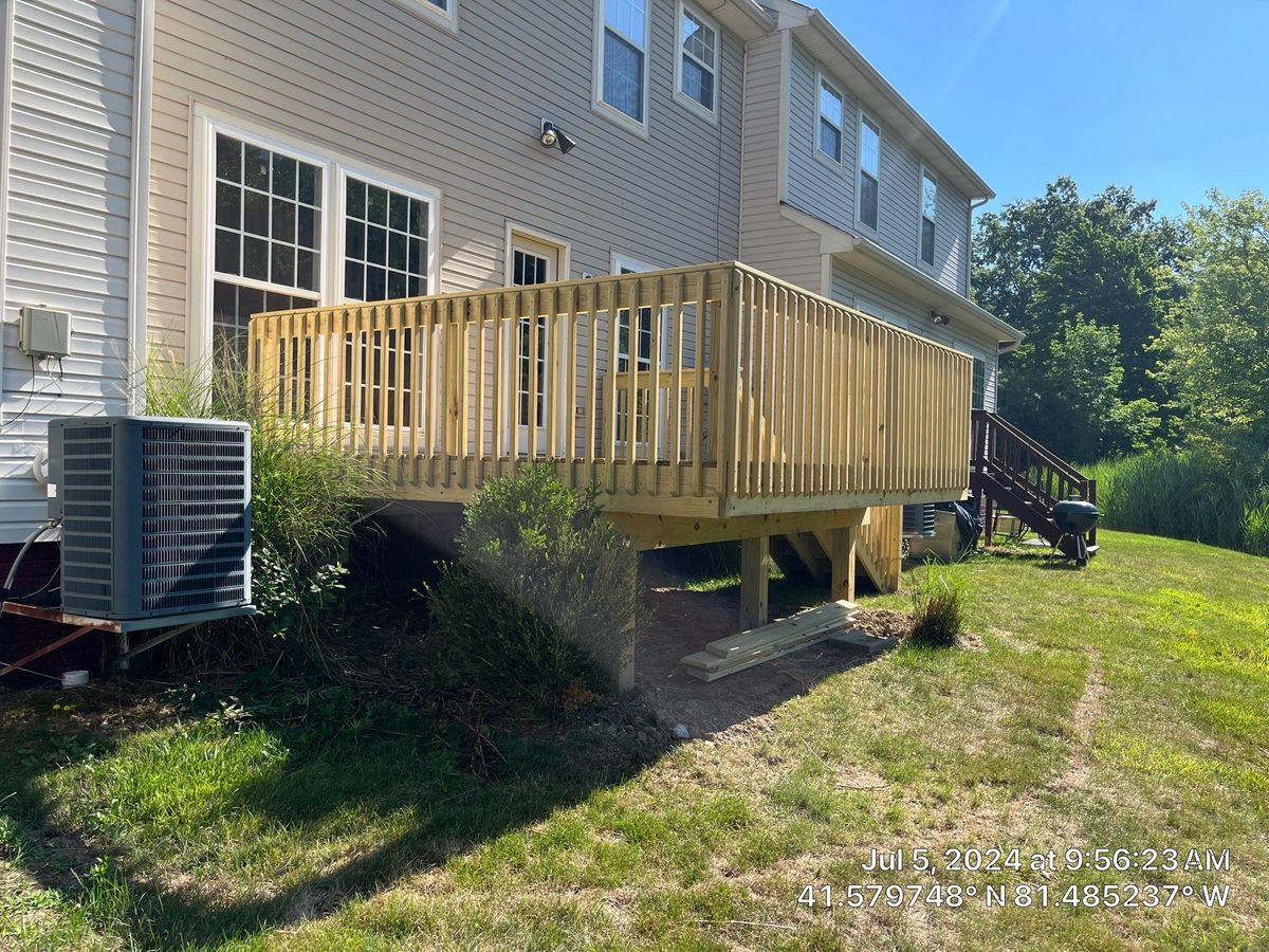 Decks & Patios for Hilltop Drafting & Design LLC in Geauga County, Ohio