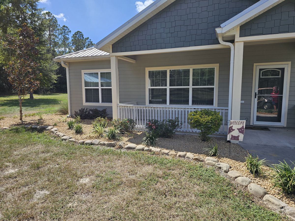Mulch Installation for Deeper Roots Landscape in High Springs, FL