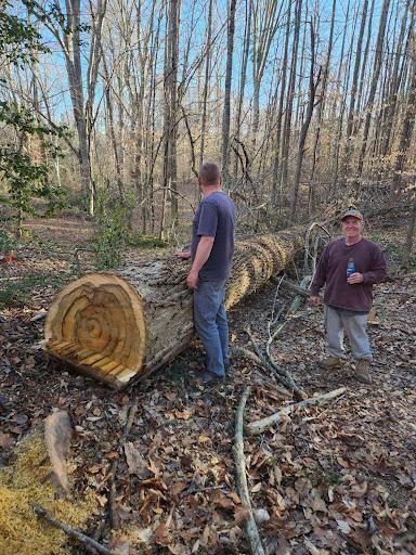 Custom Sawmilling for Smith Tree Experts in Palmyra, VA