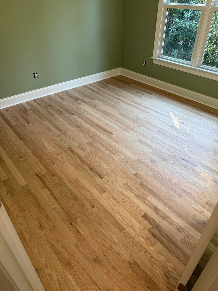 Sanding/Refinishing for Master Hardwood Floors in Raleigh, NC