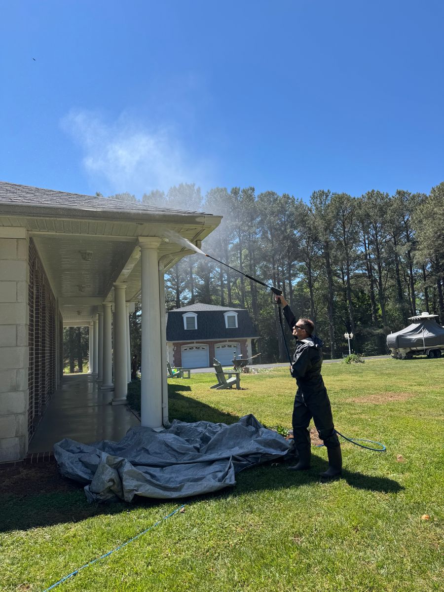 Pressure Washing for The Whole 9 Yards Landscape VA in Heathsville, VA