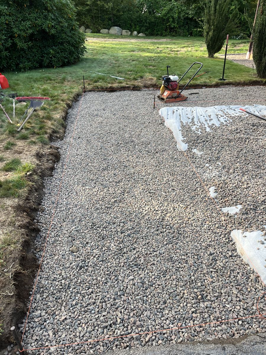 Patio Design & Construction for Evolution Landscaping and Construction  in Charlestown, RI