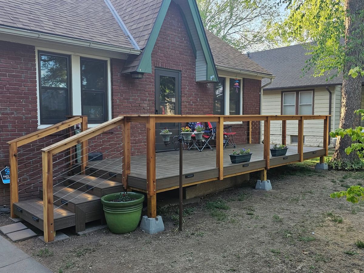 Deck & Patio Installation for Kalos Decks and Fences  in Bixby, OK