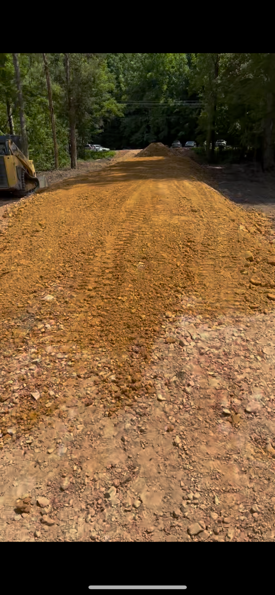 Land Clearing & Dirt Work for JW Johnson Construction in Linden, TN