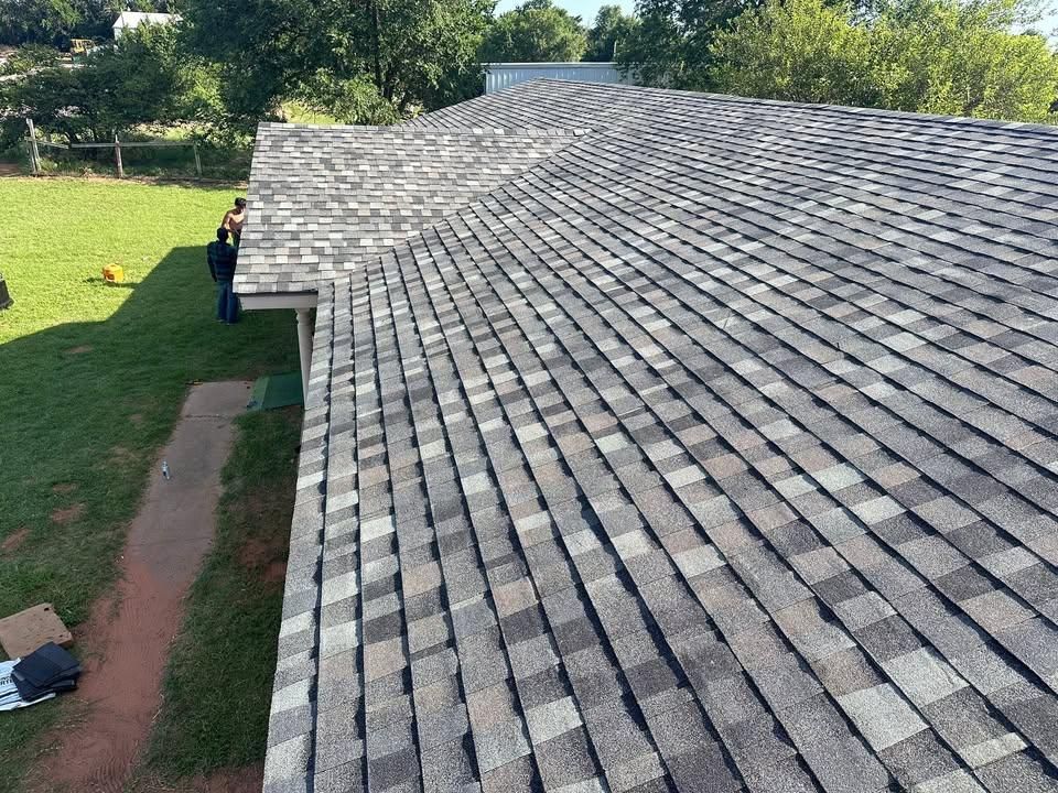 Roofing for Triple C Improvements in Carnegie, OK