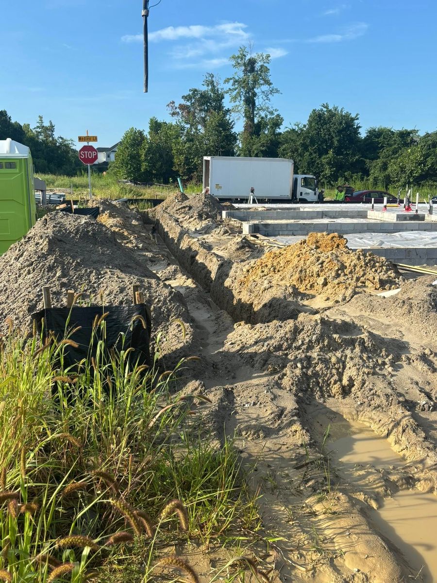 Trenching And Drainage Systems for Untamed Services in Shawboro, NC