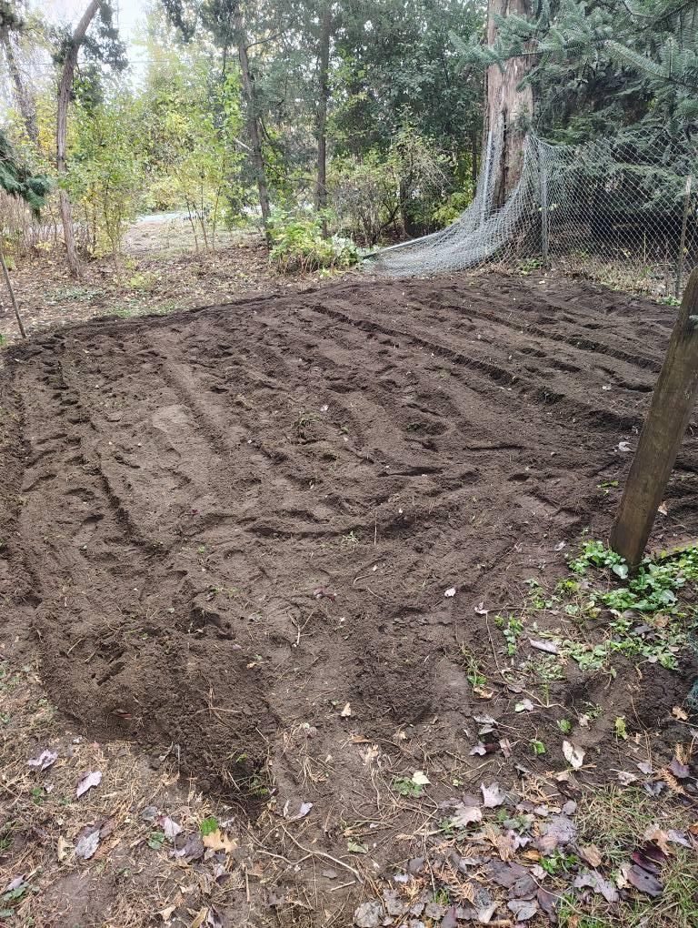 Mulch Installation for Big River lawn Care services and snow LLC in Wausau, WI