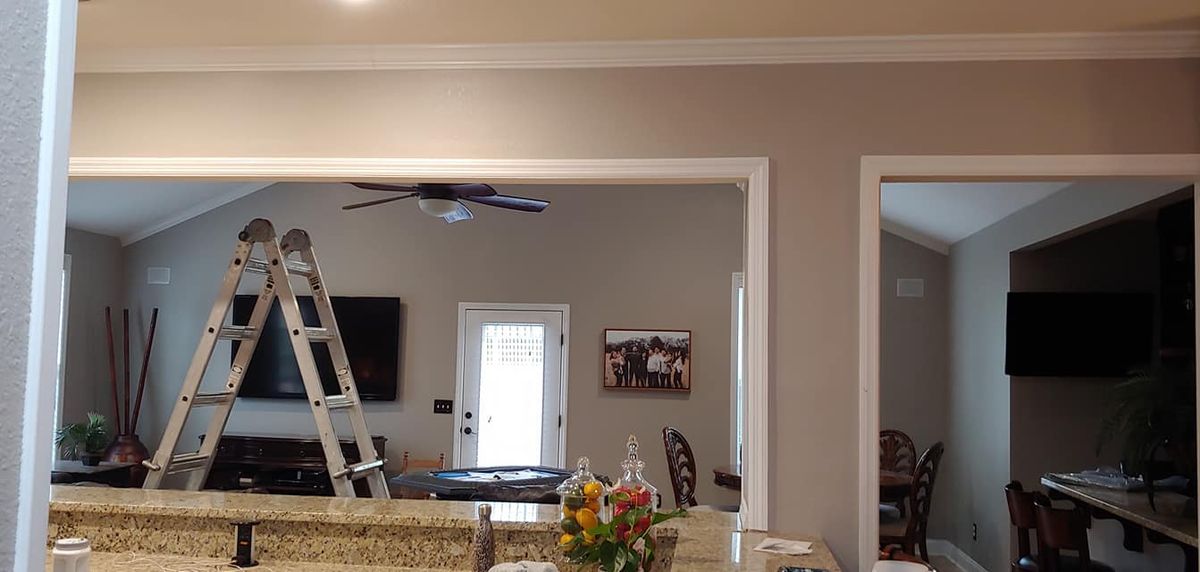 Crown Molding for E-Painting in Knoxville, TN