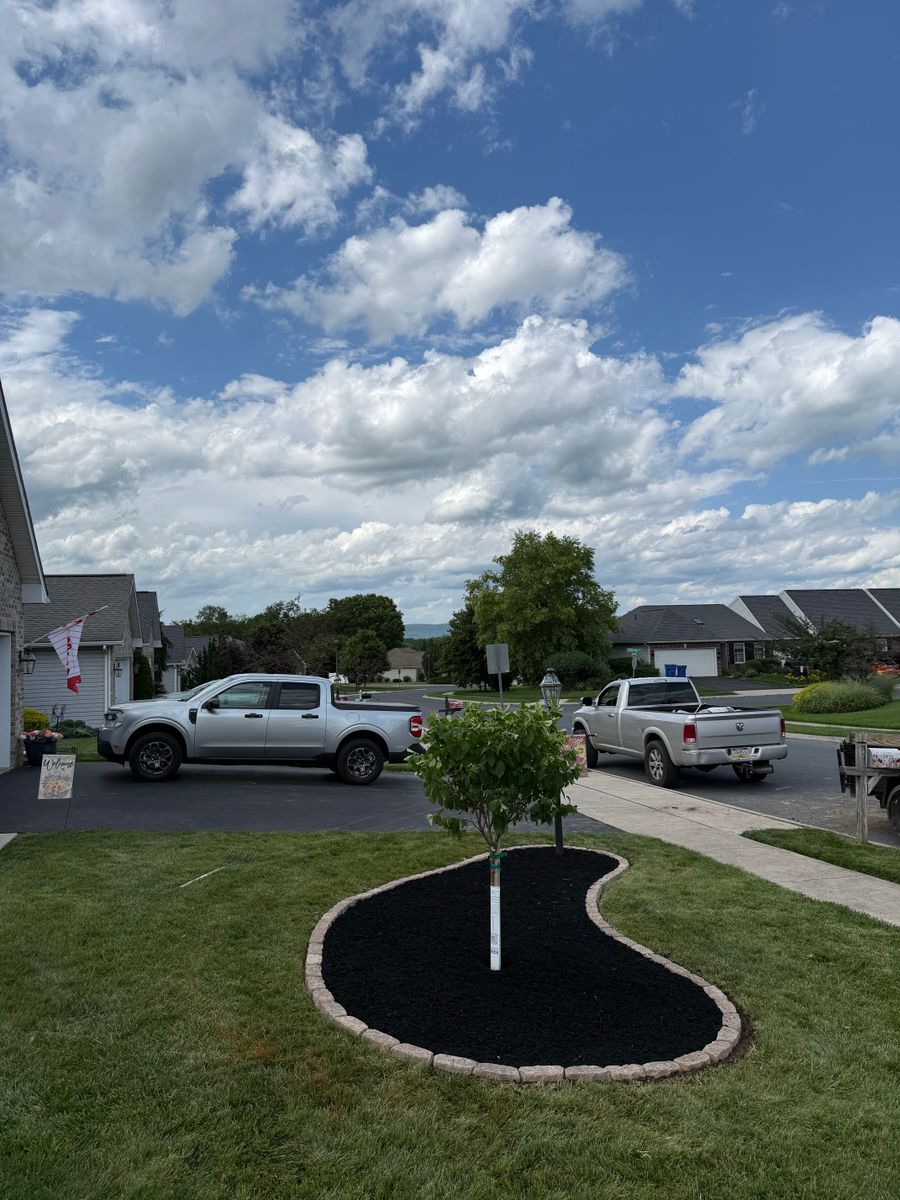 Mulching for J & T Landscaping Services in Mechanicsburg, PA