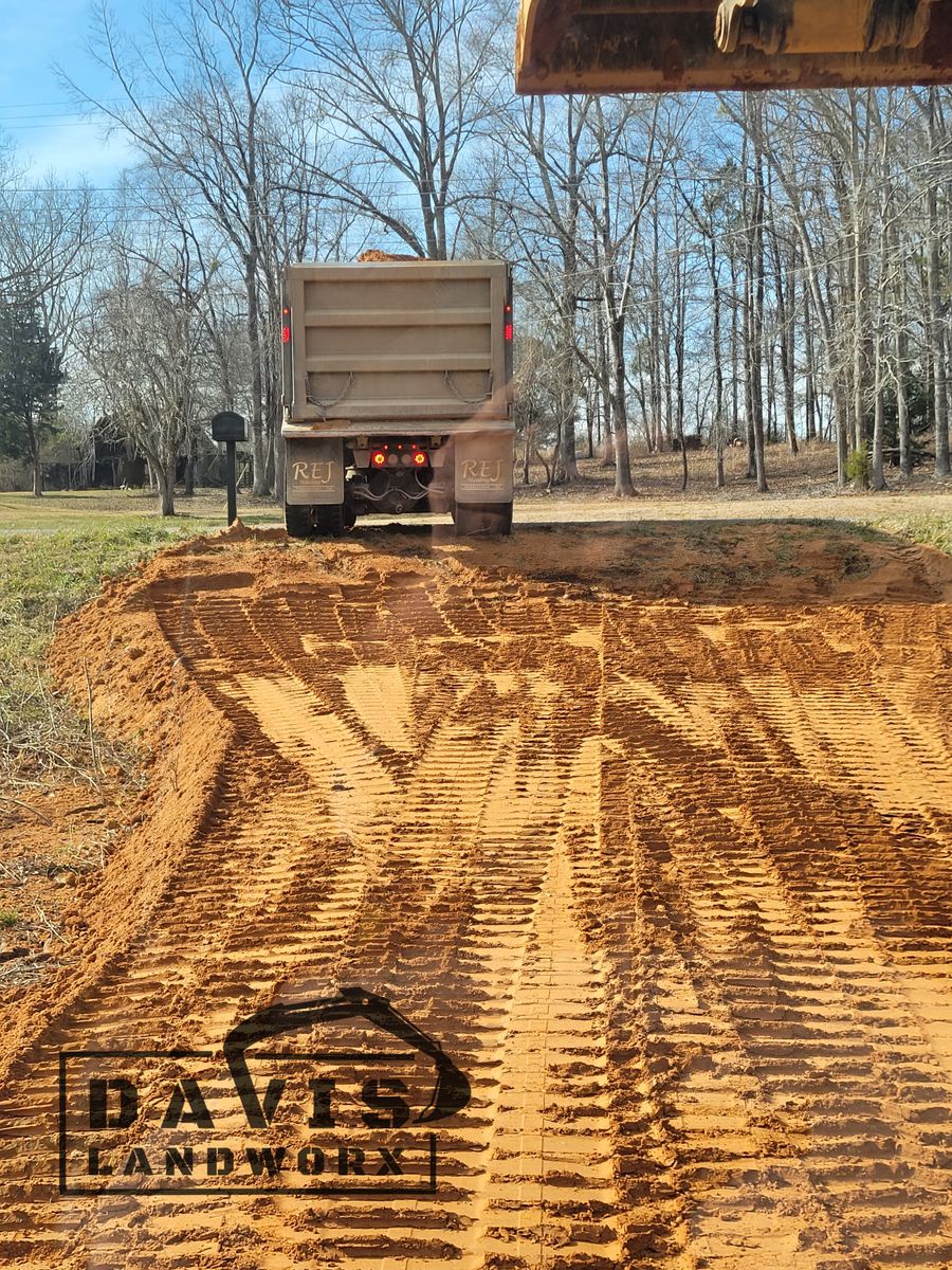 Driveway Construction / Repair for Davis Landworx in Clanton,  AL