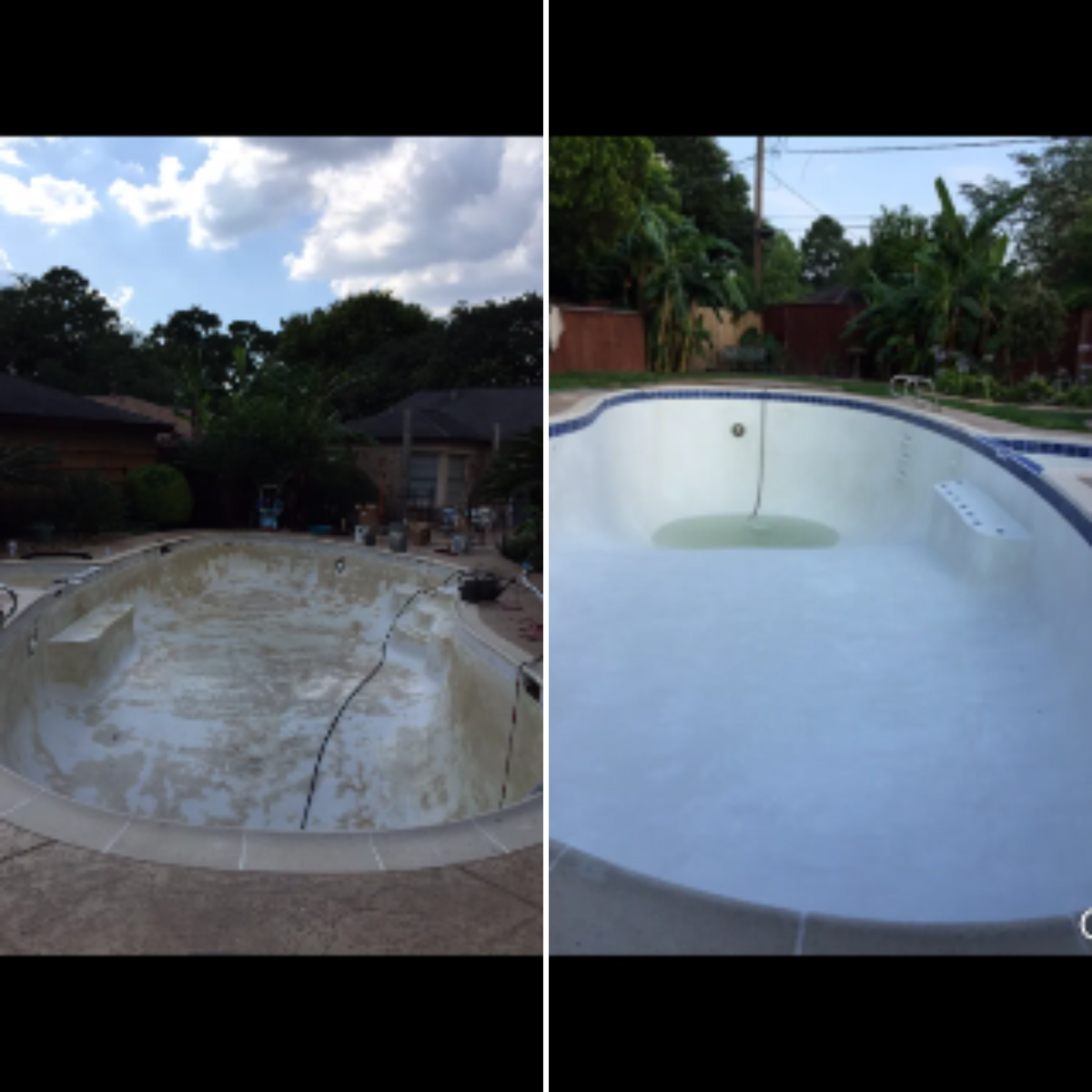 Pool Remodels for Texas Curb N Borders in Houston, TX