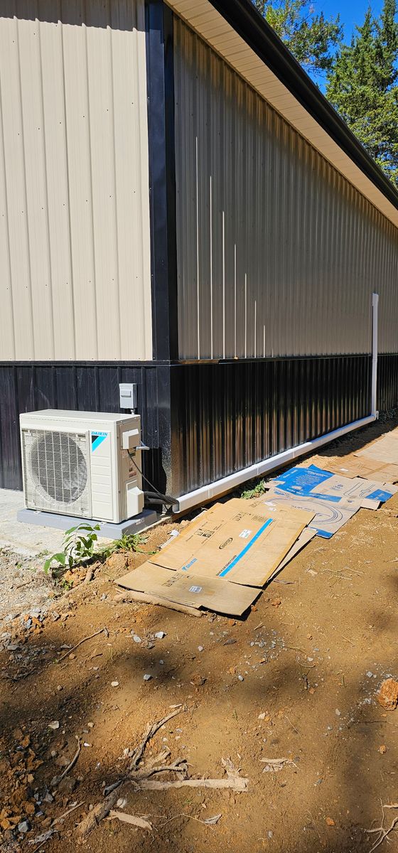 Installation of HVAC Systems for Chaney’s Mechanical Services LLC in Sharpsburg, MD