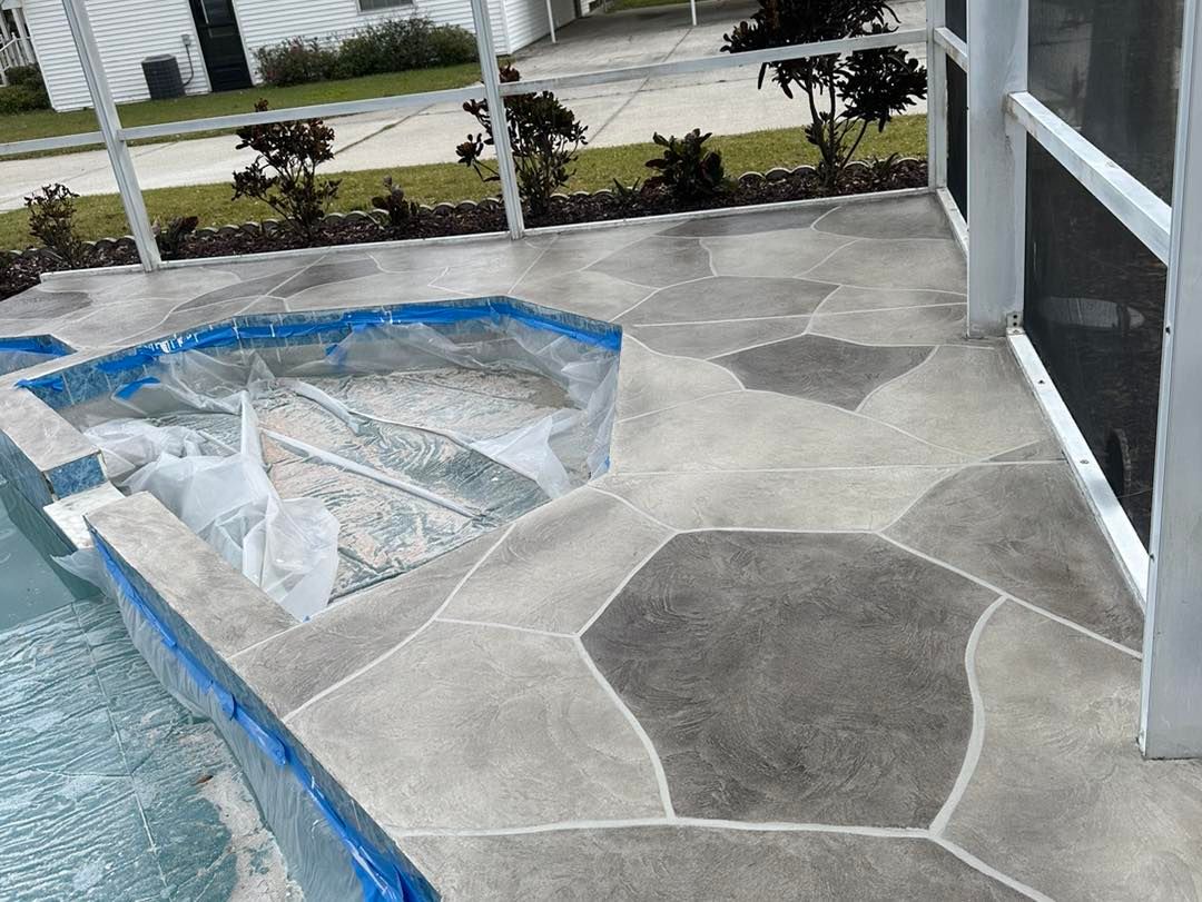 Sidewalk Installation for Absolute Grey's LLC in Kissimmee, FL