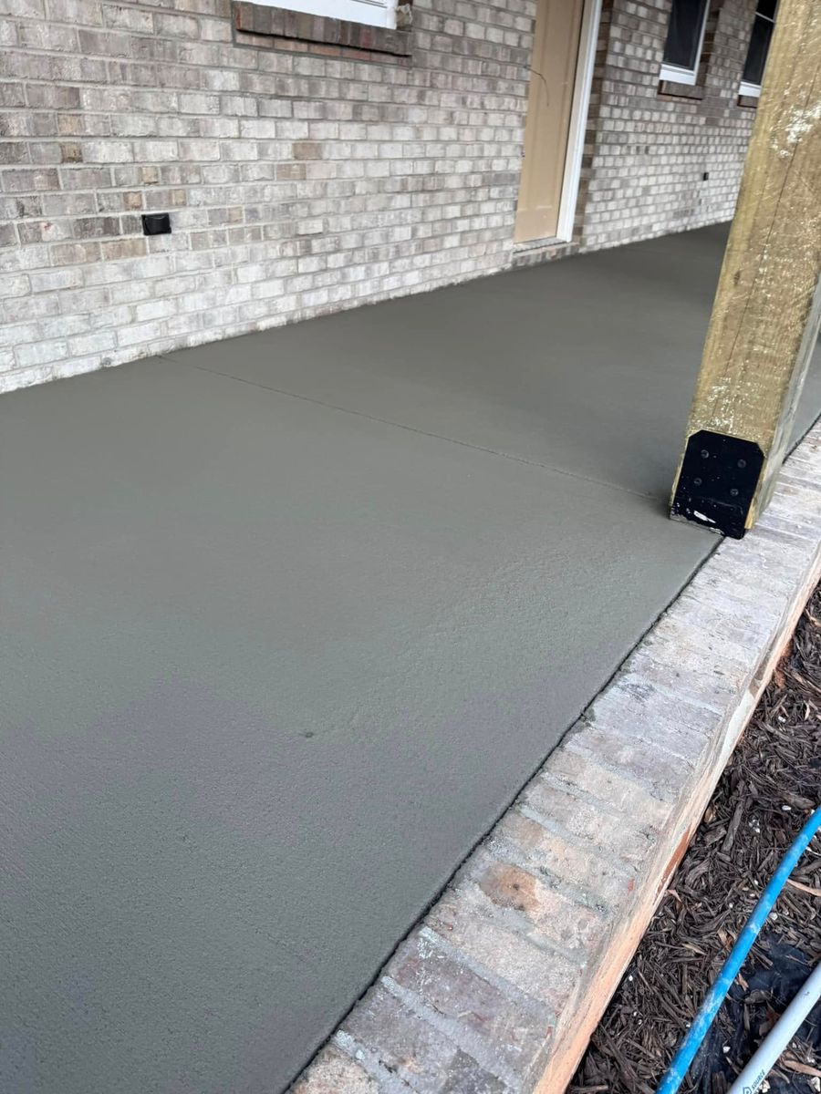 Concrete for Allen's Concrete Finishing in Rock Hill, SC