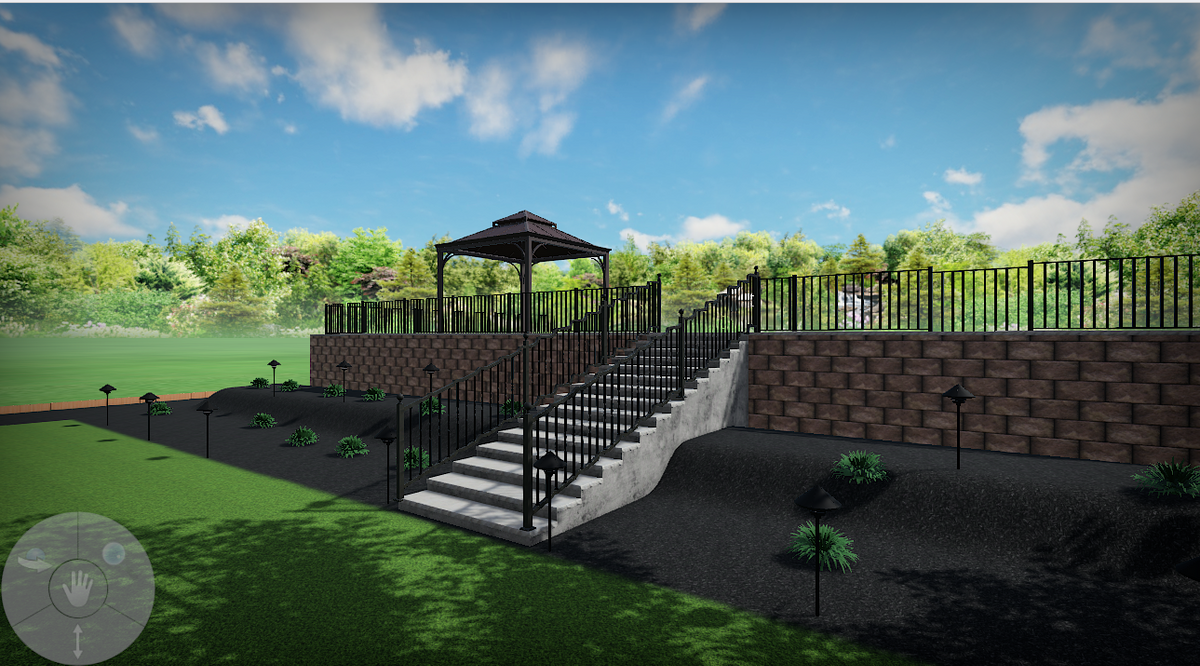 2D/3D Designs for Diamond Landscape & Hardscape in Diamond Springs, CA