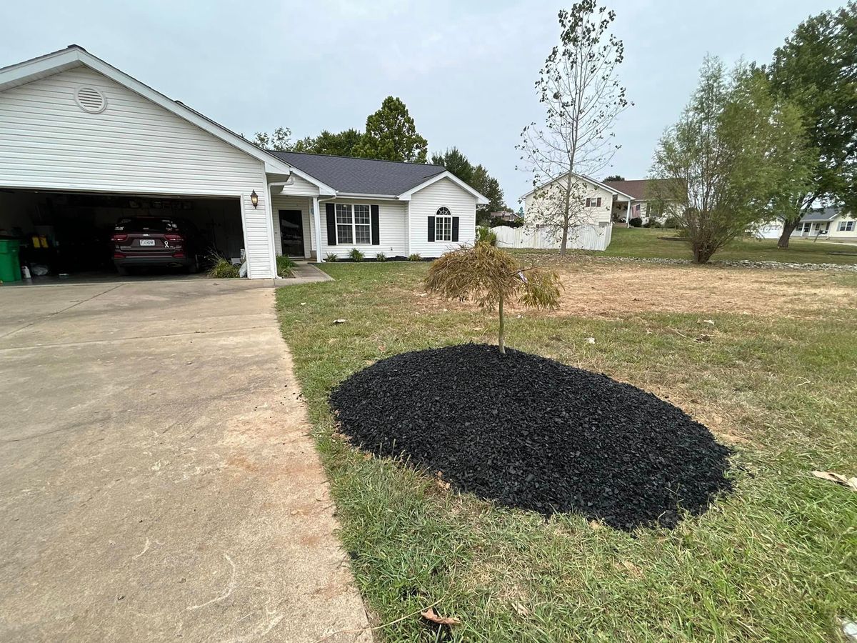 Mulch Installation for Basler Outdoor Services, LLC in Farmington ,  MO