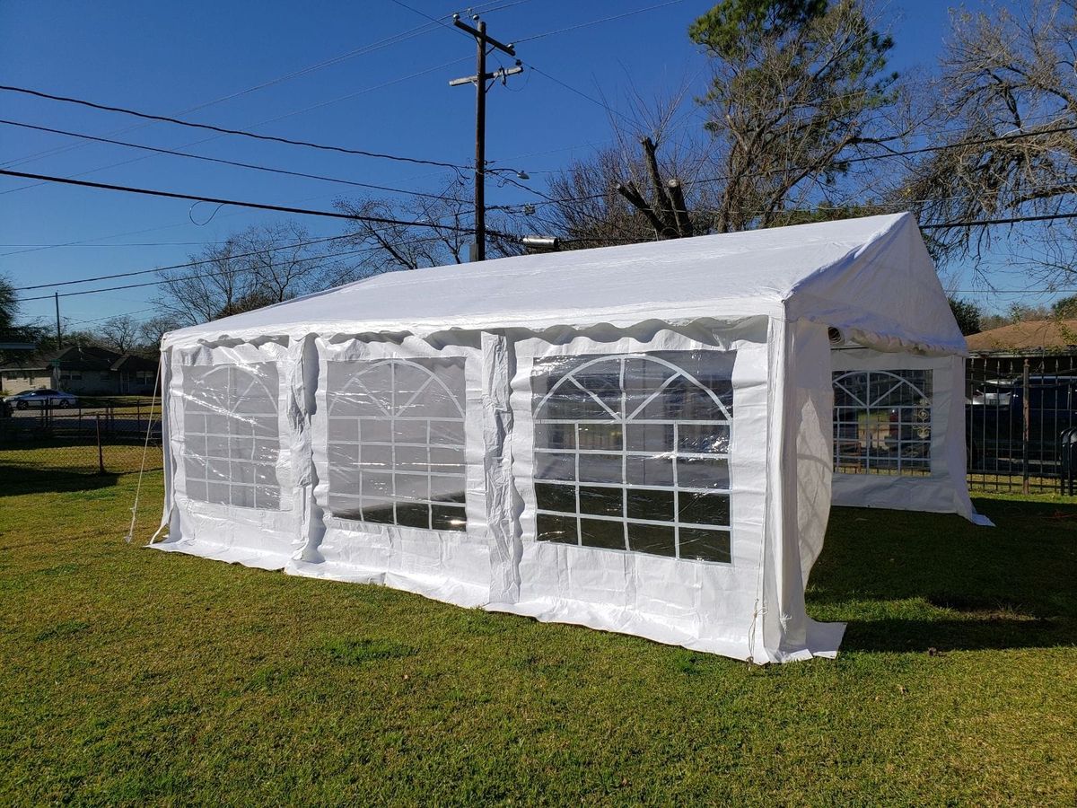 High Peak Commercal Tent Rentals for S&B Magic Rentals, LLC in Houston, TX