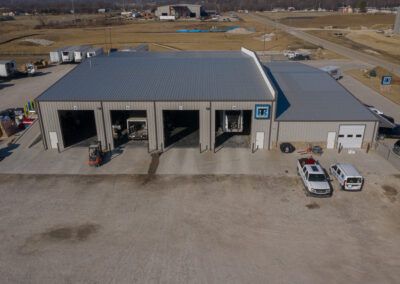 Steel - Warehouses for K&L Construction in Milledgeville, GA