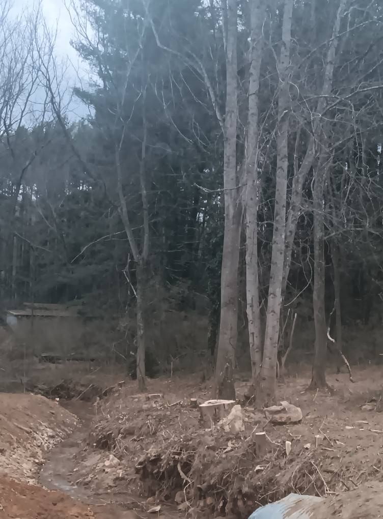 Site Preparation for PCC Land Works in Marshall, NC