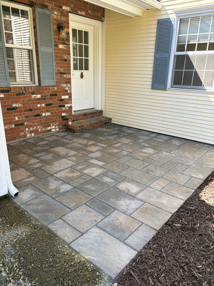 Paver Patios and Driveways for Thomas Clifford Property Services LLC in Enfield, NH