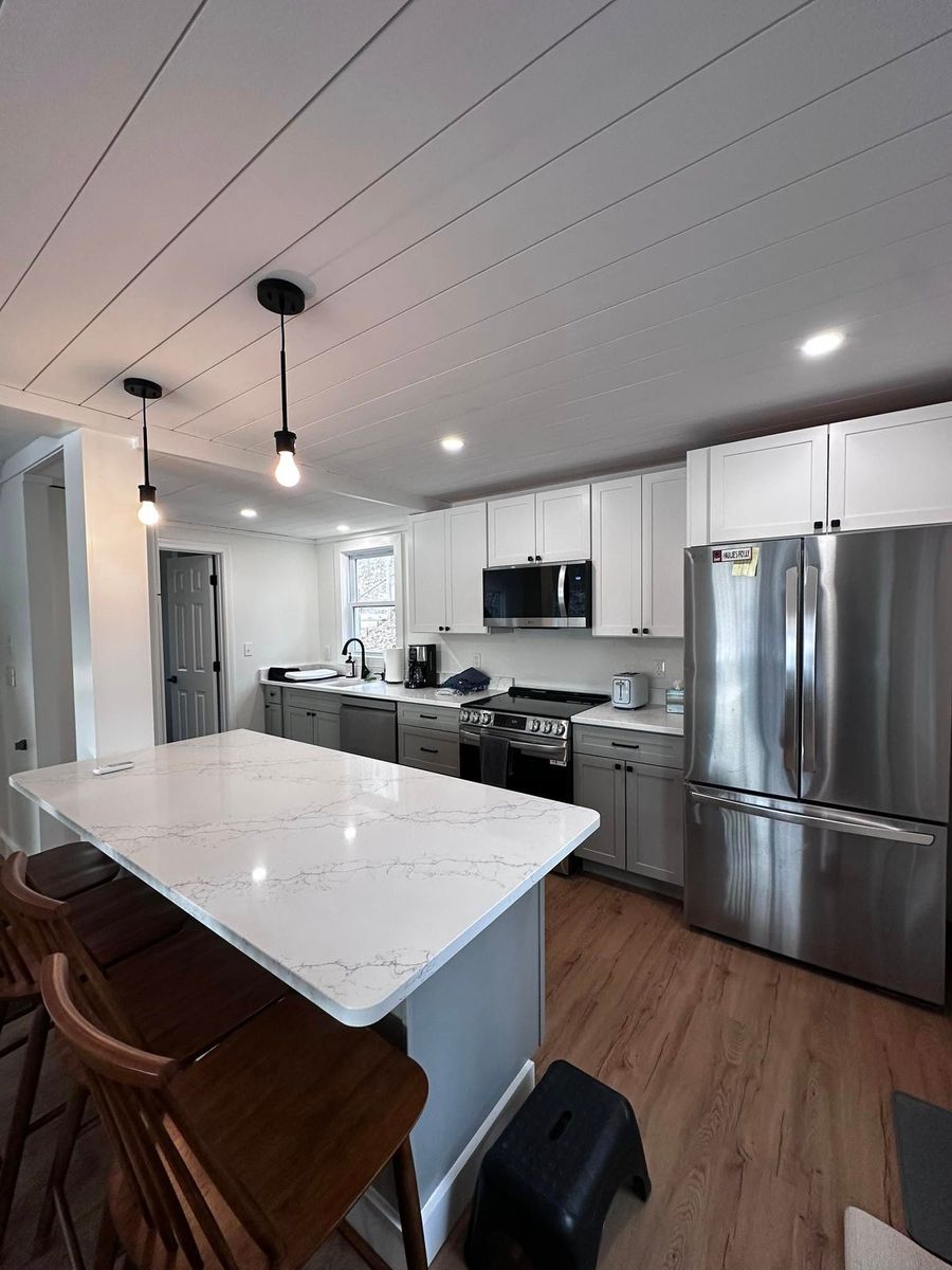 Kitchen Renovation for 207 Improvement in Falmouth, ME