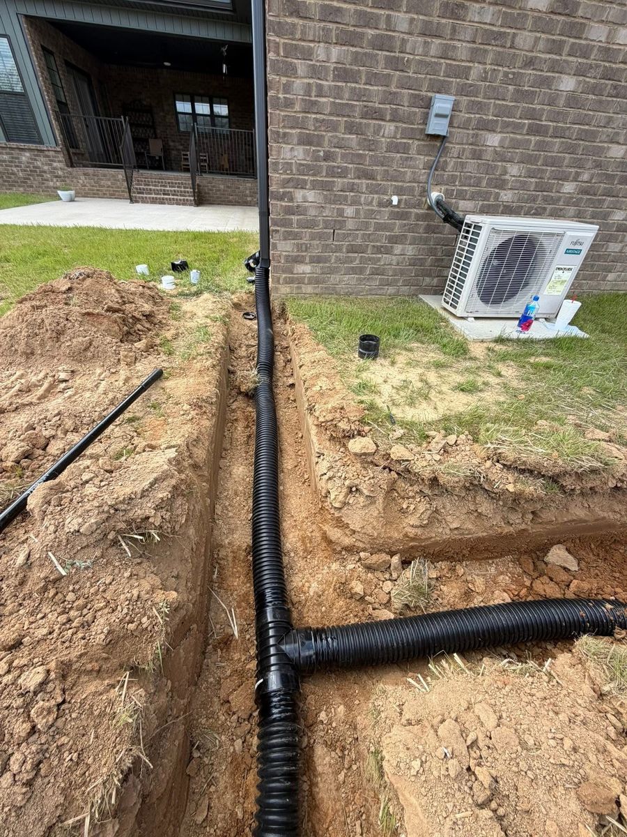 Water Run off and Drainage Solutions for Tri County Enterprises in Danville, PA