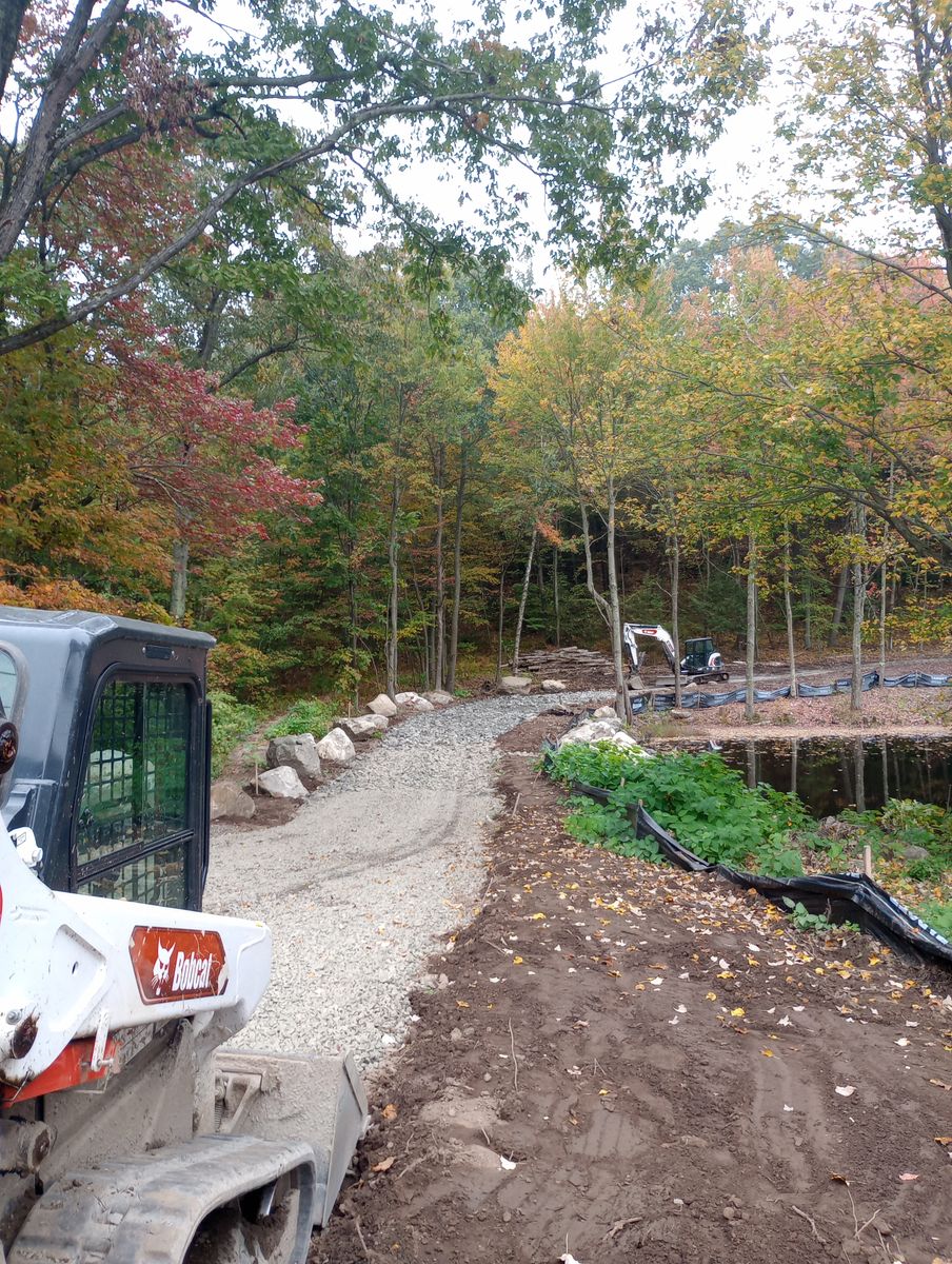 Driveway Construction for Cody's Excavation and Septic in Plainville, CT