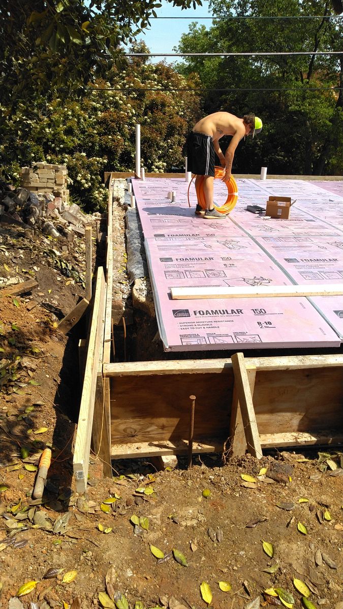 Concrete Slab Construction for PMR Construction in Rossville, GA