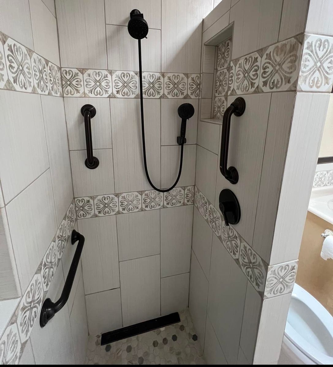 Bathroom Renovation for MRV Construction in El Paso, TX