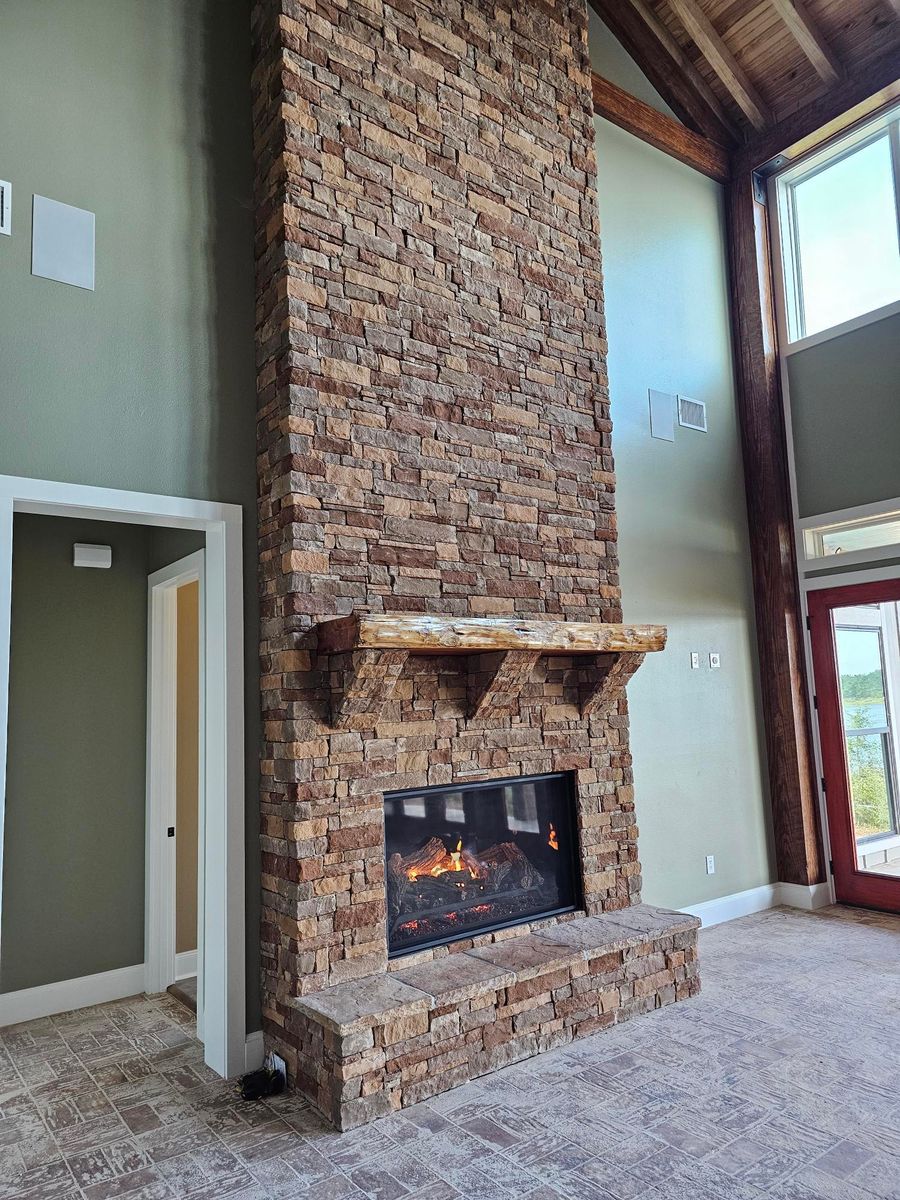 Masonry for Hunt Stone & Fireplace in Huntington, TX