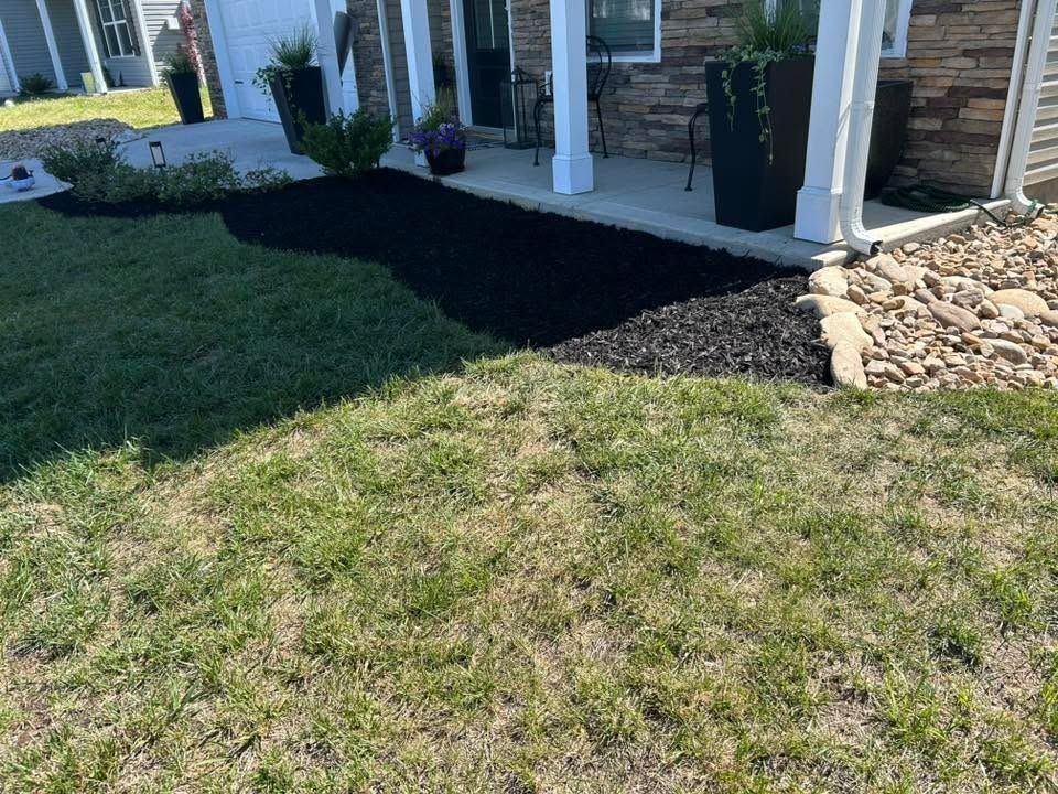 Mulch Installation for Gatrell Landscape & Tree Removal in Bluff City, TN