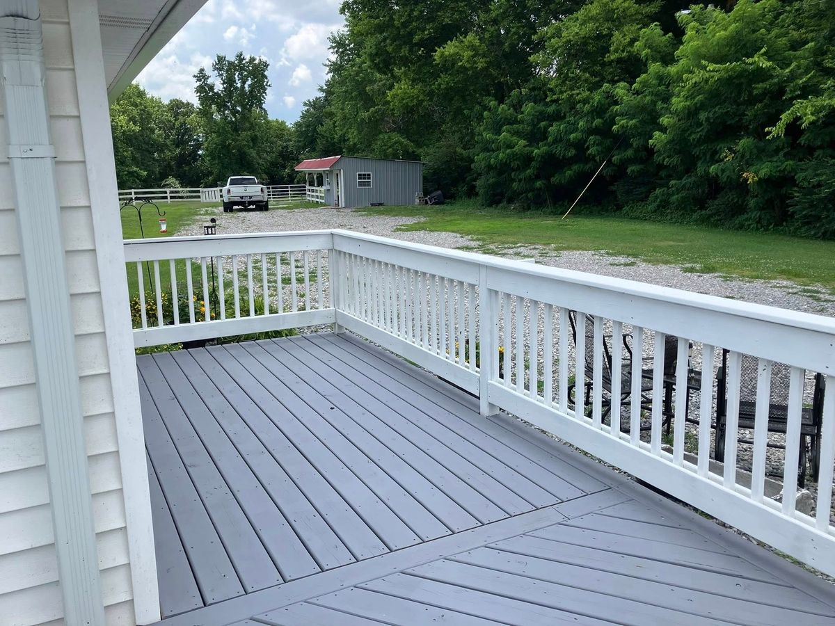 Deck and Patio Construction for Small Town Handy Men in Cross Plains, TN