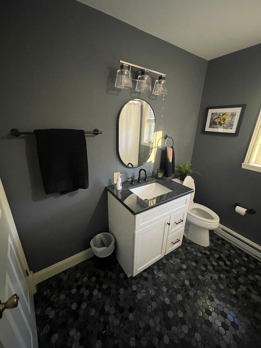 Bathroom Renovation for The Carpenter’s Touch in Fall River, MA
