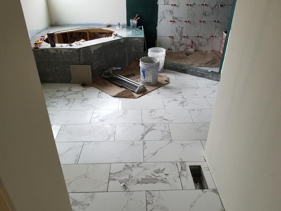 Tiling for R&B Home Improvements & Construction LLC in Fredericktown, MO