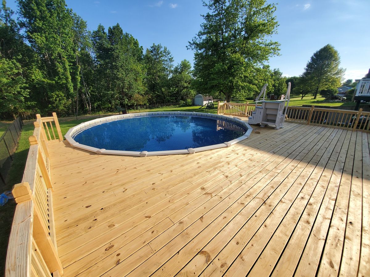 Deck & Patio Installation for MPR Contracting in Hudson, KY