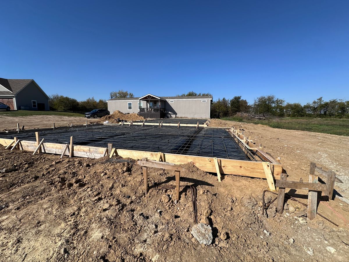 Concrete Slab Construction for Concrete Jungle in Dallas, TX