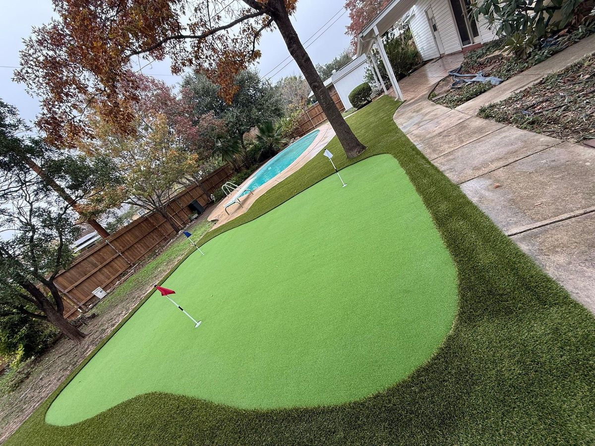 Turf Installation for Creative Edge Co. in San Antonio, TX