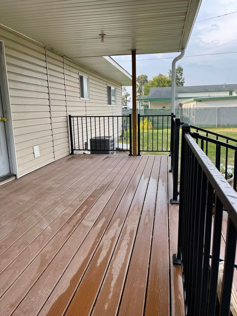 Deck & Patio Installation for J.R Quality Construction in Baker City, OR