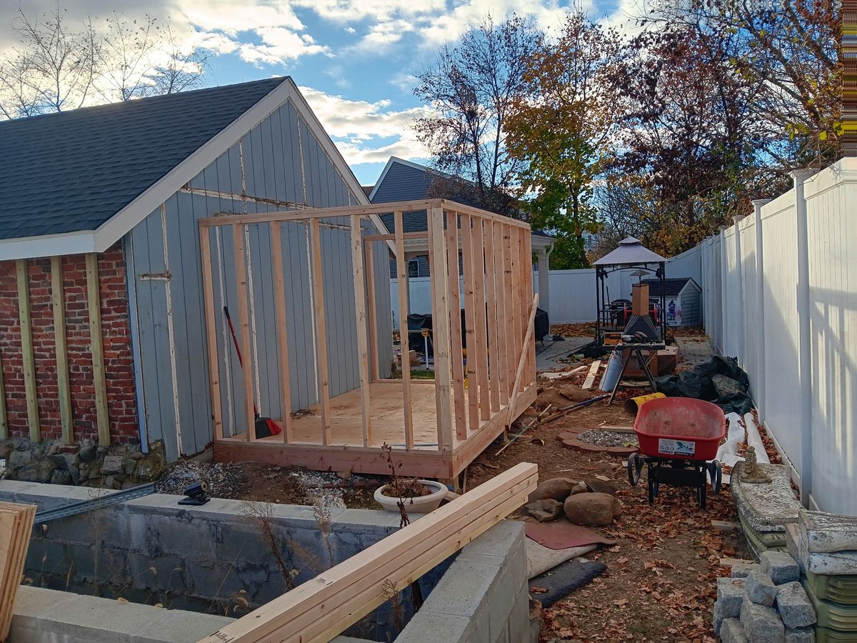 Deck Construction for Tuplin and Sons  in Braintree, MA