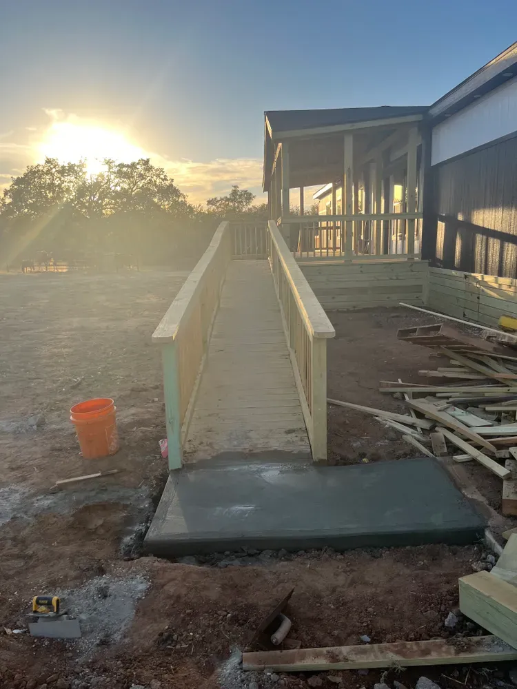 Decks & Handicap Ramps for BAKER Carpentry in Joshua, TX