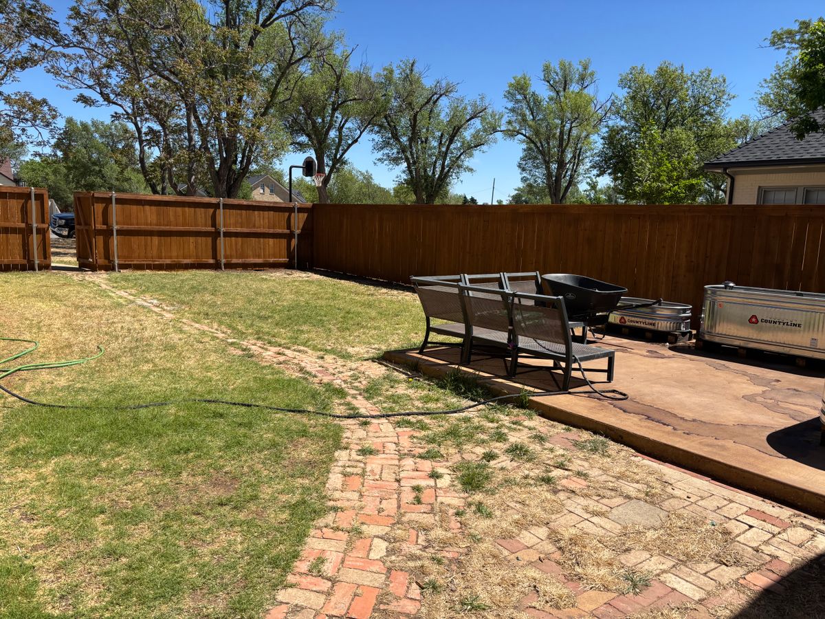 Fence Installation for Straight Edge Siding, Fencing & Decks in Pampa, TX