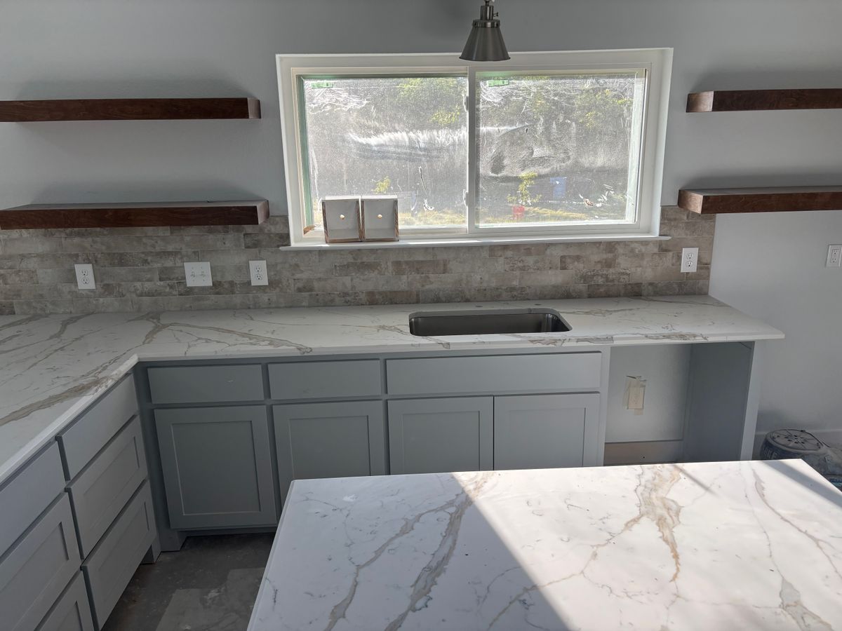 Kitchen Installations for T & C Metal Builders in Northeast, TX