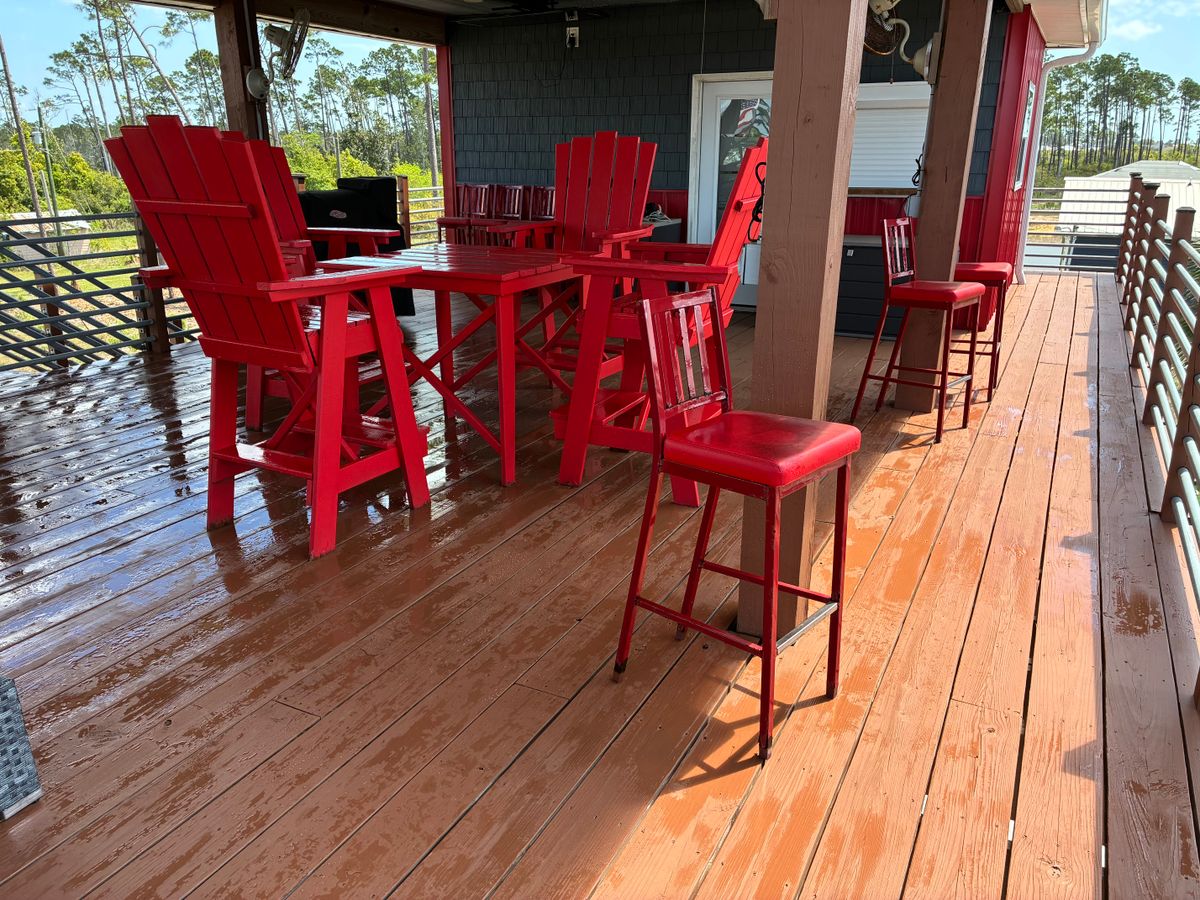 Interior/Exterior Staining for Ferrell’s Professional Painting & Home Services LLC in Panama City Beach, FL